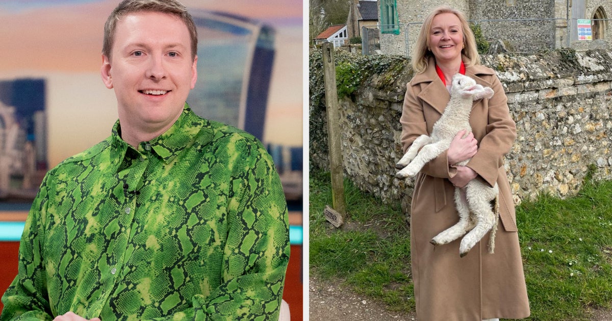 Joe Lycett Parodies Liz Truss' Bizarre Easter Photo And It's Brilliant - Vimarsana News