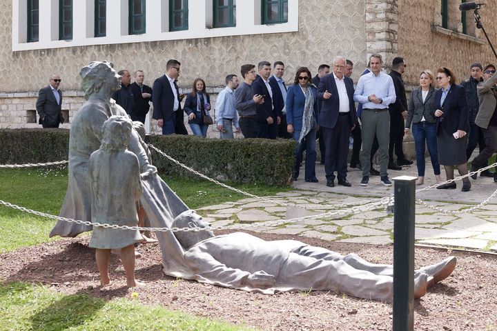 Επίσκεψη του Κυριάκου Μητσοτάκη στο Μουσείο για τα Θύματα του Ολοκαυτώματος