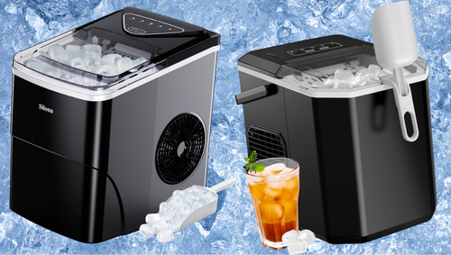 Silonn ice maker and Silonn portable ice machine.