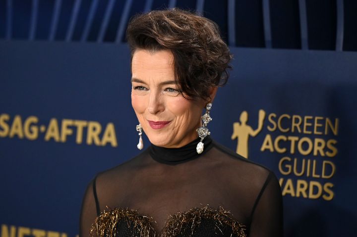 Olivia Williams at the Screen Actors Guild Awards earlier this year
