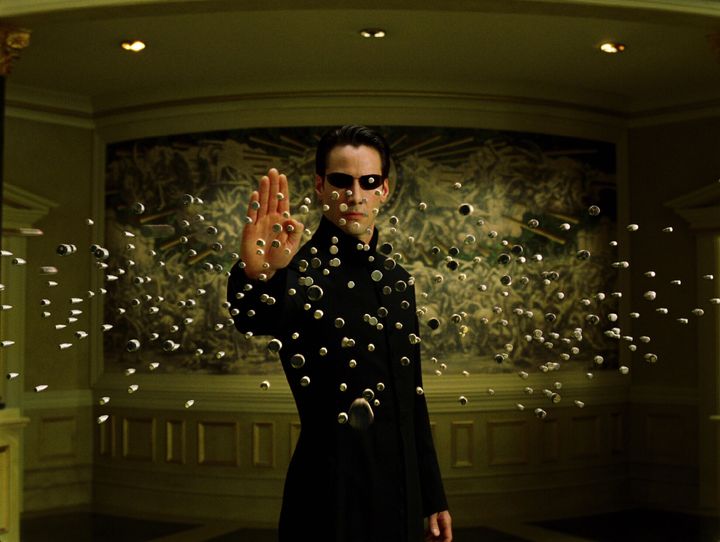 Keanu Reeves in 2003's The Matrix Reloaded
