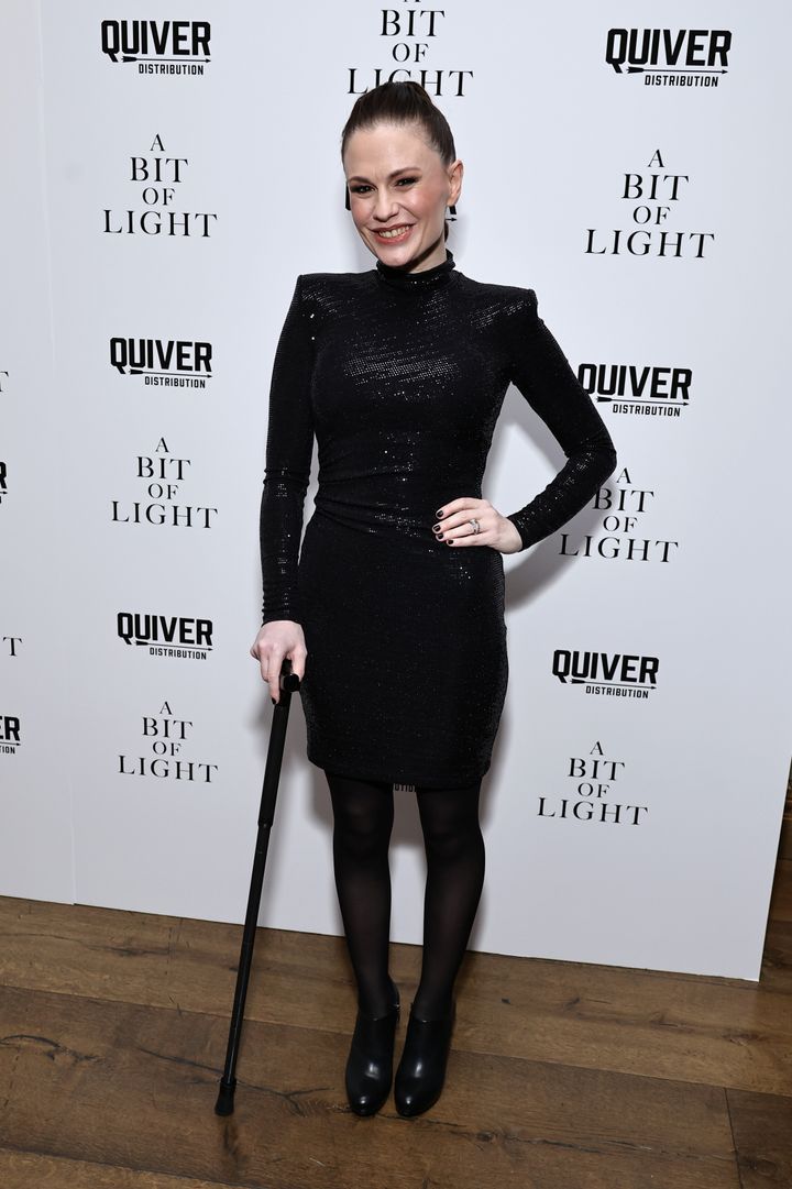 Paquin, pictured at the Manhattan premiere of "A Bit of Light," said the last two years have been "difficult" because of mobility and speech problems.