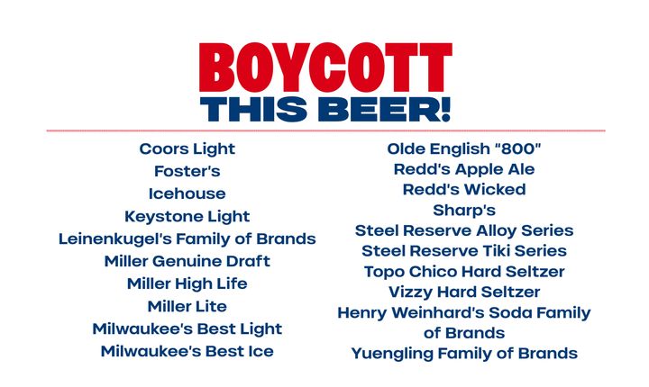 The Teamsters distributed a flyer among lawmakers on Capitol Hill asking that they not purchase Molson Coors products during the strike.