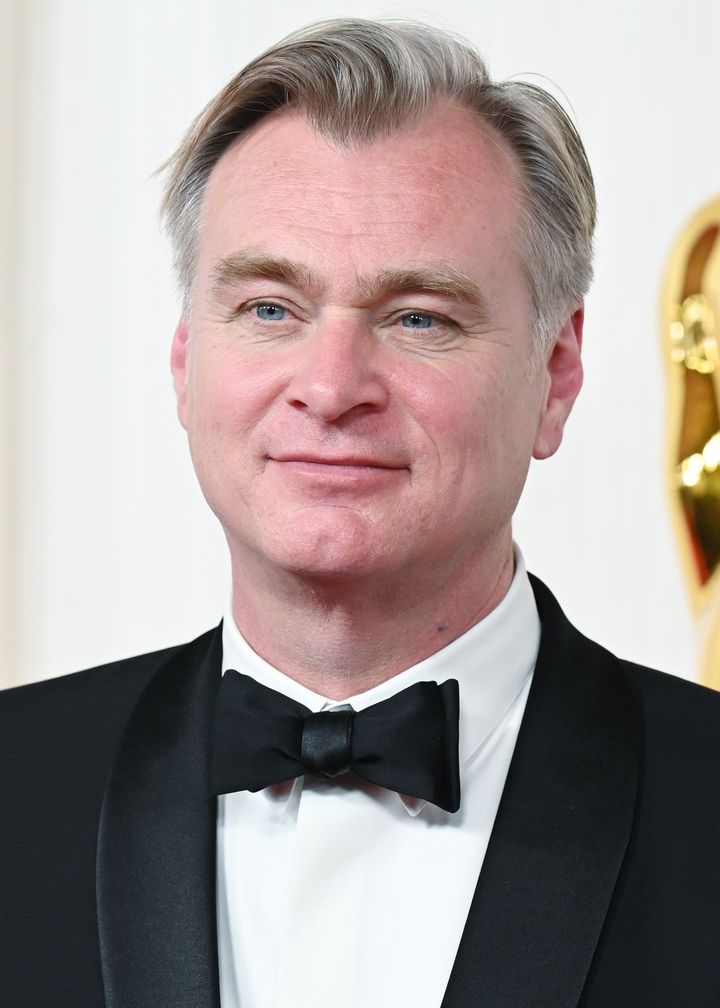 Christopher Nolan at the Oscars last month