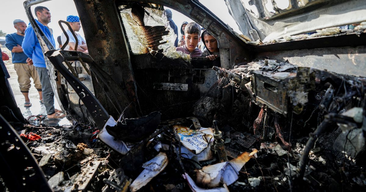 Israel Dismisses 2 Officers Over Deadly Drone Strikes On Aid Workers In Gaza