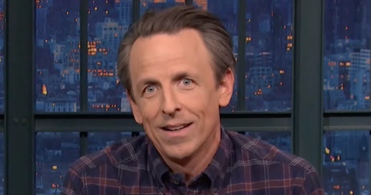 Seth Meyers Gives A Searing Company Slogan To Trump's Truth Social