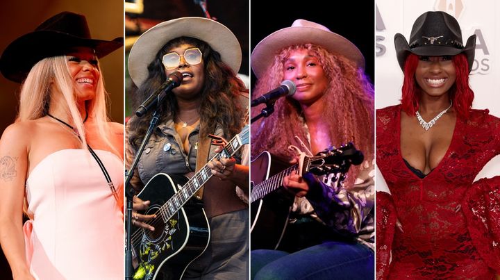 Beyoncé featured four rising stars from the country music world on Blackbiird