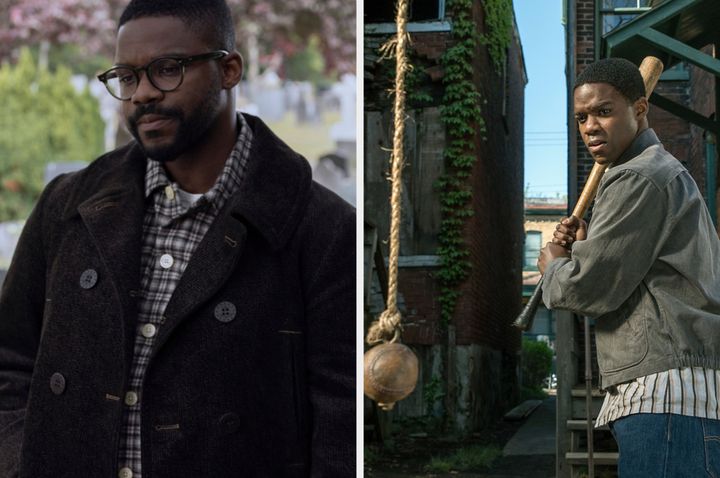 Jovan Adepo in 3 Body Problem (left) and Fences (right)