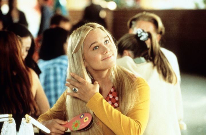 Christine Taylor plays Marcia Brady in 1995's "The Brady Bunch Movie," which included a hair-brushing scene inspired by the original TV show.