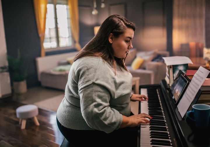 "[Playing piano] exercises a different part of my brain, reduces stress, and makes me happy to fill our house with music," one reader said. 