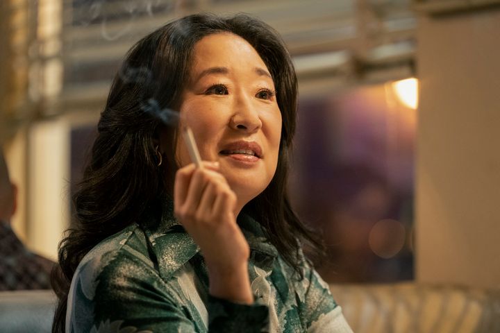 Sandra Oh plays Ms. Mori in HBO's adaptation of "The Sympathizer."