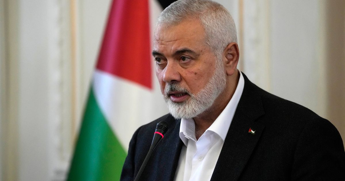 Israeli air attack kills three sons of Hamas leader Ismail Haniyeh and his grandchildren in Gaza