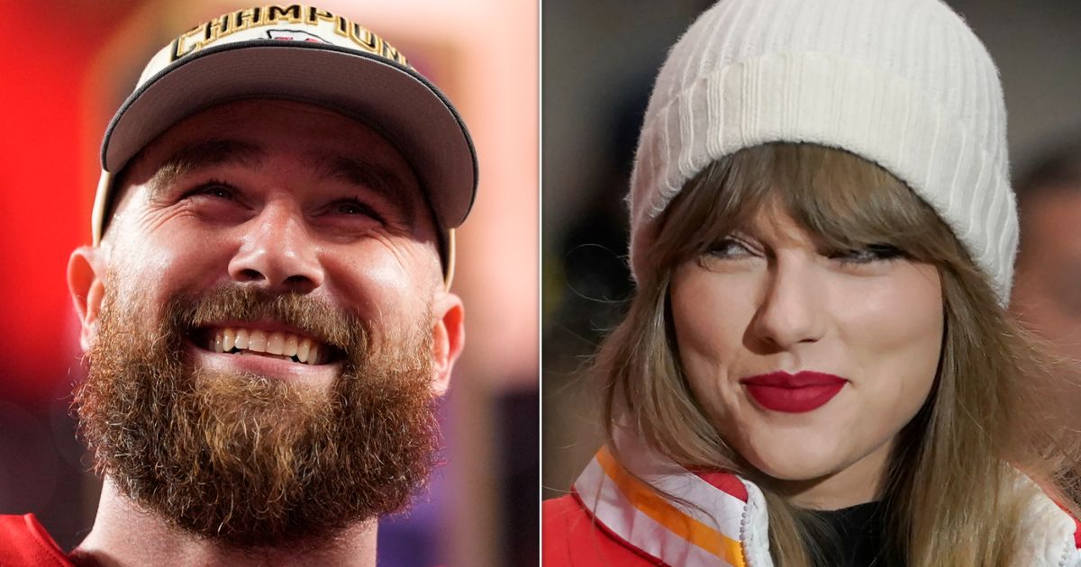 Travis Kelce Says He Doesn't Know 'How The F**k' He Ever Caught Taylor Swift's Eye