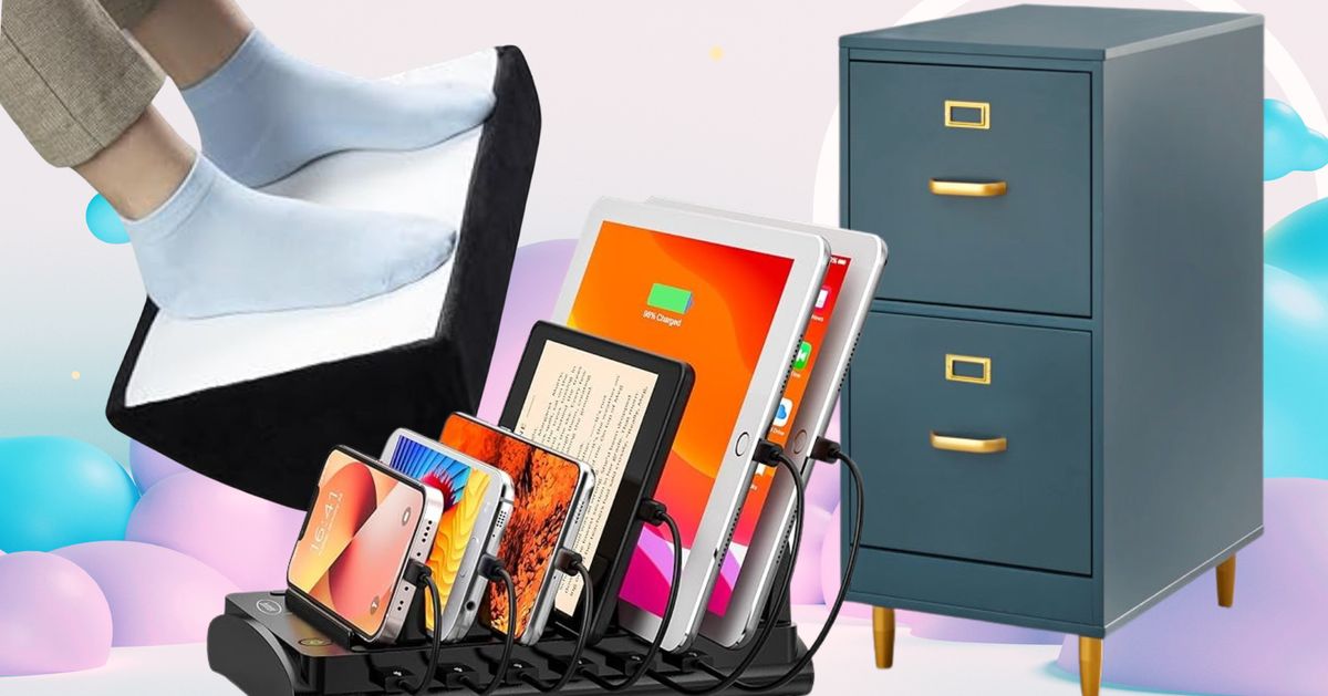 If Years Of Working From Home Have Finally Convinced You To Upgrade Your Office, These 34 Products Are For You