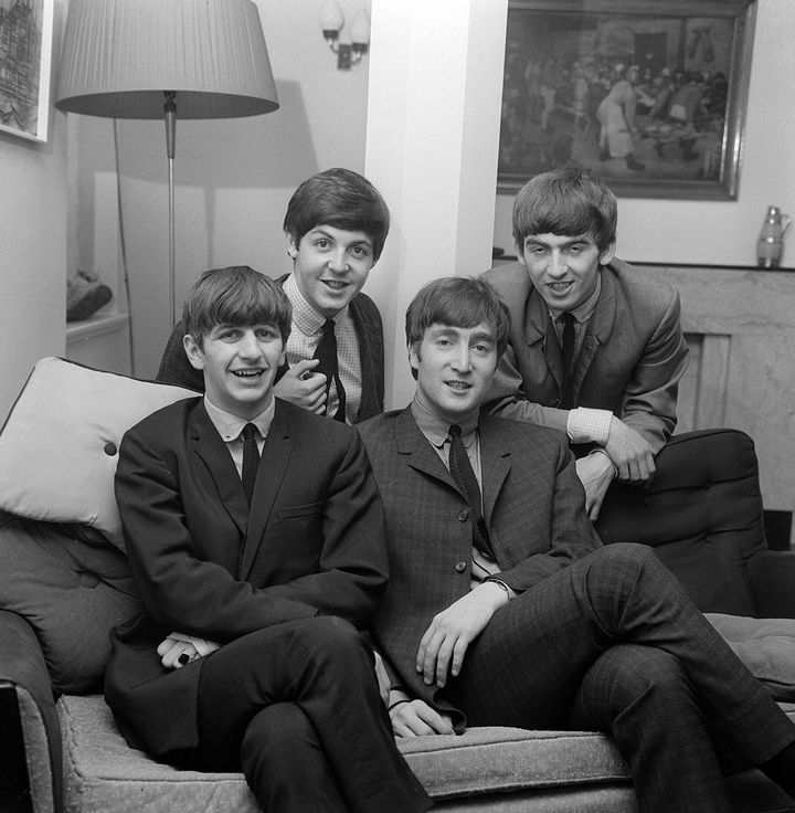 The Beatles (John Lennon, Ringo Starr, George Harrison and Paul McCartney). (Photo by Mirrorpix/Mirrorpix via Getty Images)