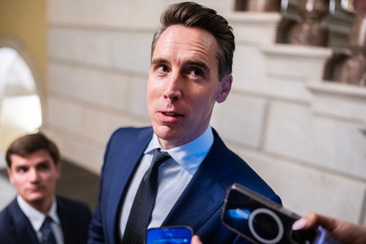 Sen. Josh Hawley (R-Mo.) said that he does not question the speed with which the war needs to be concluded, but that it is OK to urge "prudence."