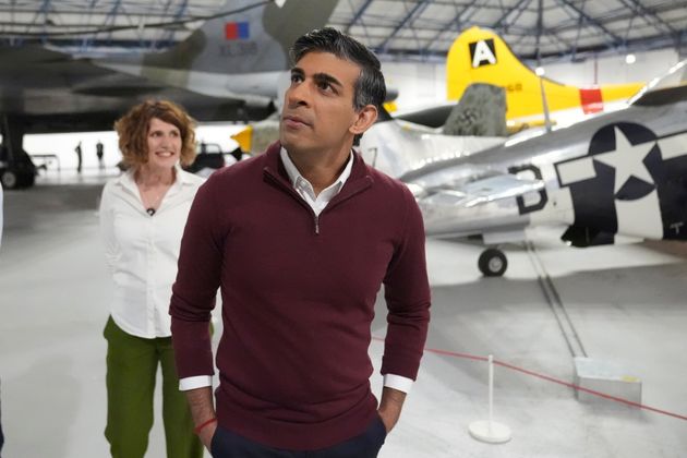 Rishi Sunak attends a Q&A event in north west London, as he launched an employment plan to help veterans secure high-paid jobs after they leave the armed forces.