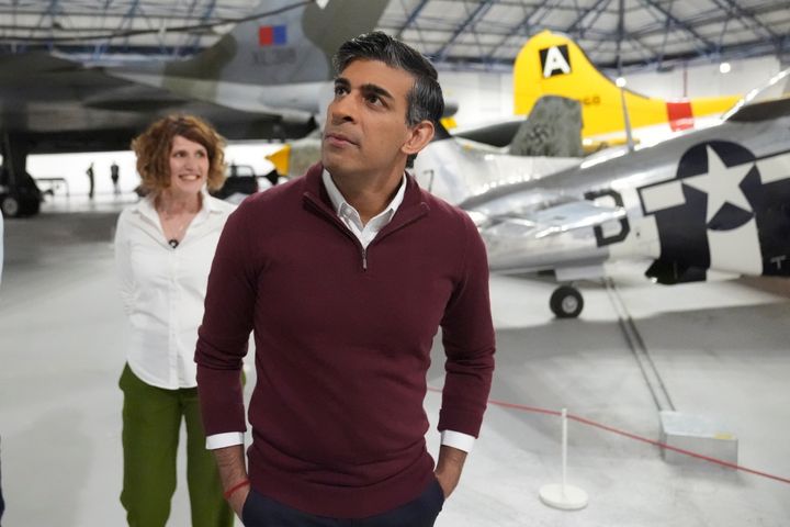 Rishi Sunak attends a Q&A event in north west London, as he launched an employment plan to help veterans secure high-paid jobs after they leave the armed forces.