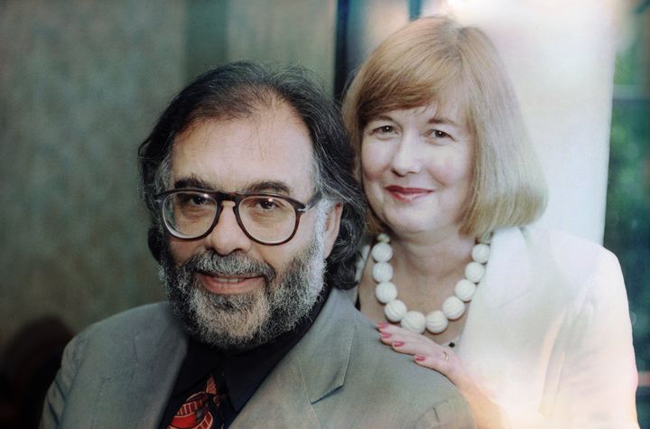 Francis Coppola and wife, Eleanor, posed on July 16, 1991 in Los Angeles.