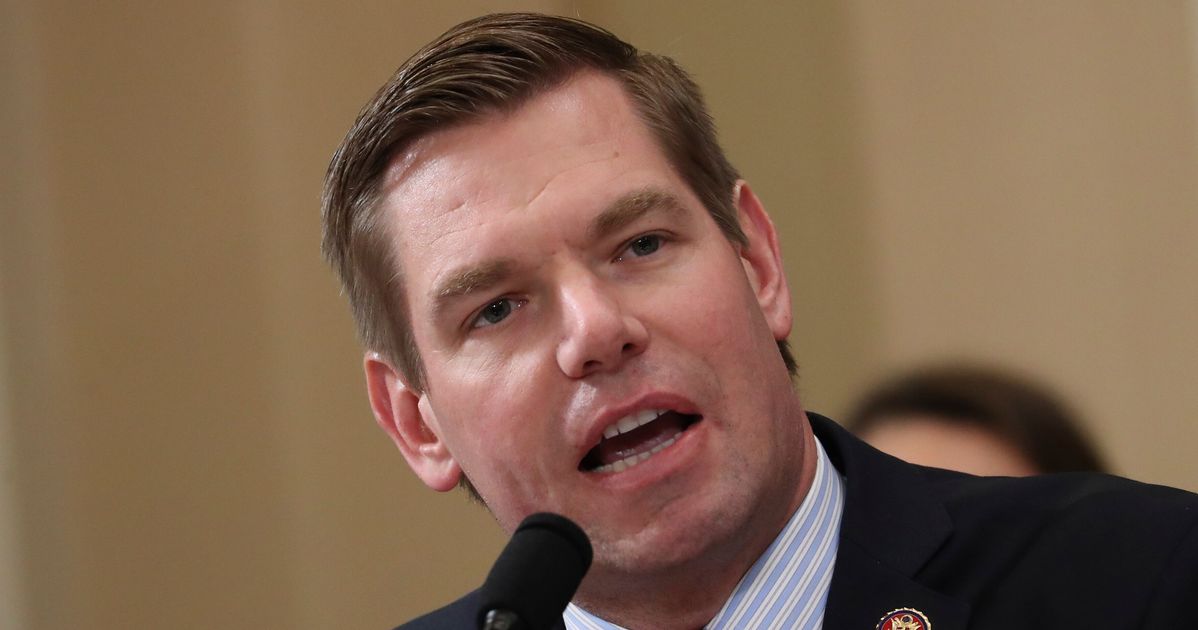 'Too Rich': Eric Swalwell Clowns Mike Johnson, Donald Trump Over 'Election Integrity' Talk