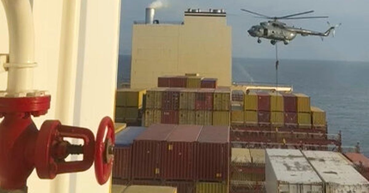 Iran's Revolutionary Guard Seizes Container Ship Near Strait Of Hormuz