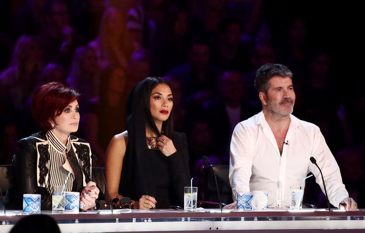 Sharon last appeared with Simon Cowell on The X Factor in 2017