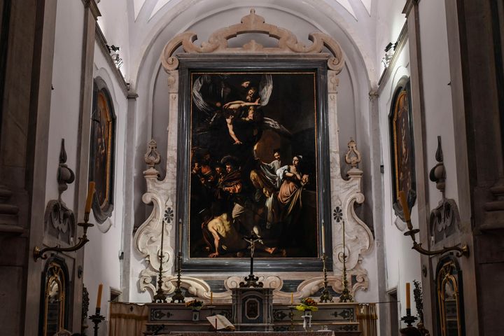 «Επτά πράξεις του ελέους» (1606 - 1607), Νάπολη (Photo by Salvatore Laporta/KONTROLAB /LightRocket via Getty Images)