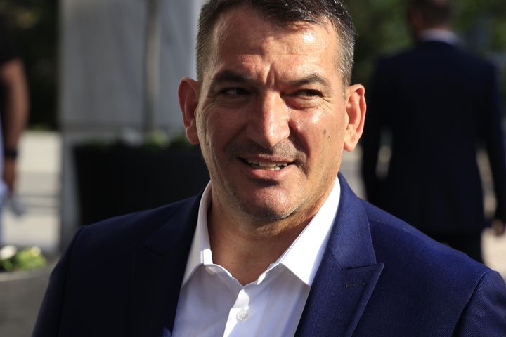 Ο Ολυμπιονίκης Πύρρος Δήμας, υποψήφιος ευρωβουλευτής της ΝΔ
