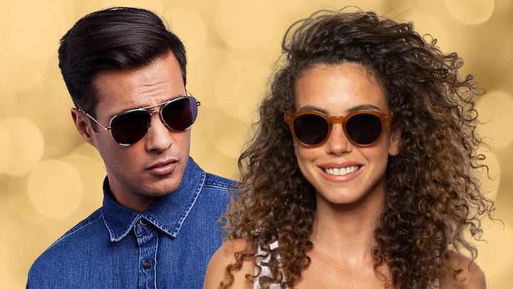 Left to right: Good Vibrations aviators and Muse Edwards from Glasses USA.
