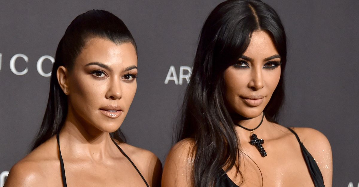 Kourtney Kardashian Uses Kim K's Biggest Insult As Her Birthday Cake Topper