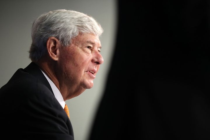 WASHINGTON, DC - AUGUST 31: Former U.S. Senator Bob Graham (D-FL) talks to reporters at the National Press Club August 31, 2016 in Washington, DC. (Photo by Chip Somodevilla/Getty Images)