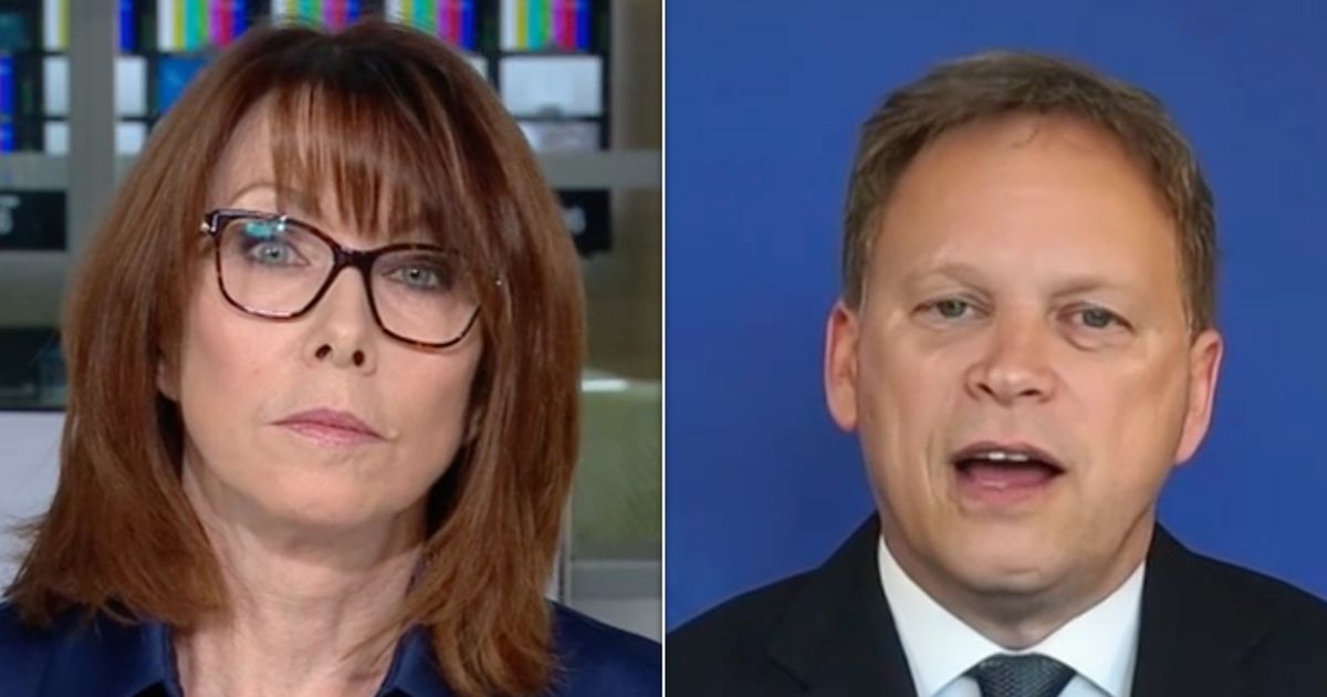 'Do You Think It's Funny?': Kay Burley Clashes With Grant Shapps Over Tory Sleaze