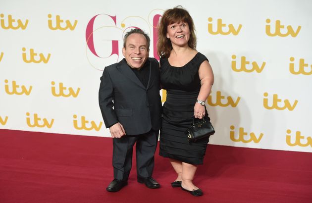 Warwick and Samantha Davis at the ITV Gala in 2015
