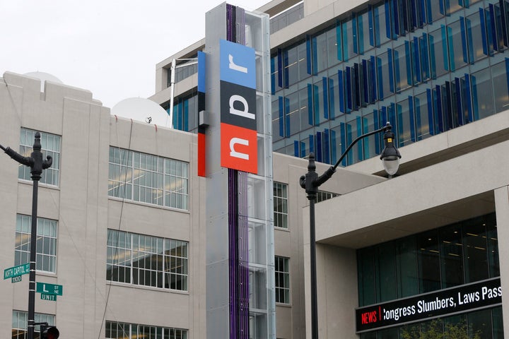 The headquarters for National Public Radio (NPR) stands on North Capitol Street on April 15, 2013, in Washington. A National Public Radio editor who wrote an essay criticizing his employer for promoting liberal reviews resigned on April 17, 2024, a day after it was revealed that he had been suspended.