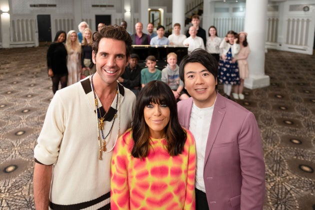 The Piano stars Mika, Claudia Winkleman and Lang Lang