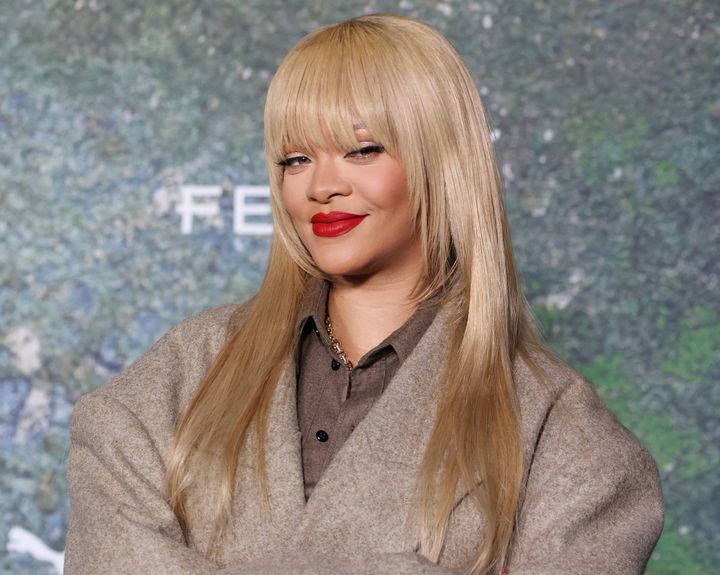 Rihanna at the FENTY x PUMA launch on Wednesday night