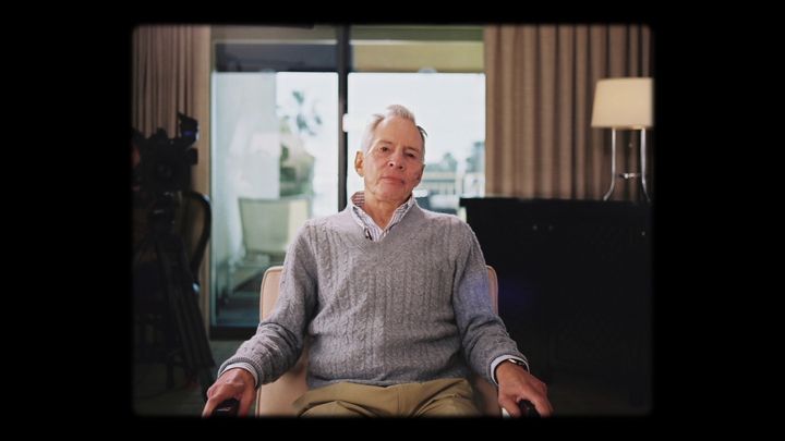 Robert Durst in the original HBO docuseries of "The Jinx." A second installment, following his murder trial, premieres Sunday on HBO.