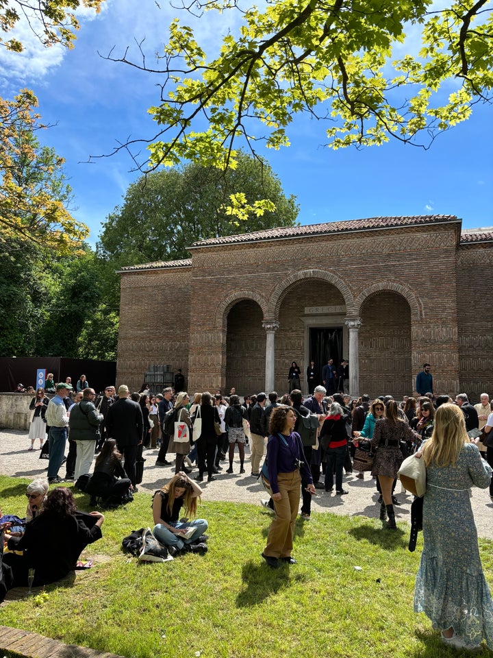 Από τα εγκαίνια του ελληνικού περιπτέρου στην 60ή Διεθνή Έκθεση Τέχνης - La Biennale di Venezia