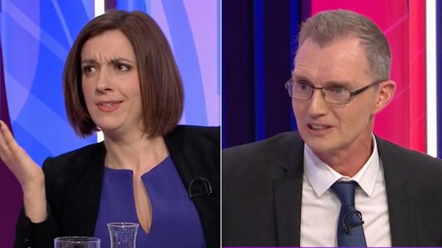Bridget Phillipson and David TC Davies on BBC Question Time.