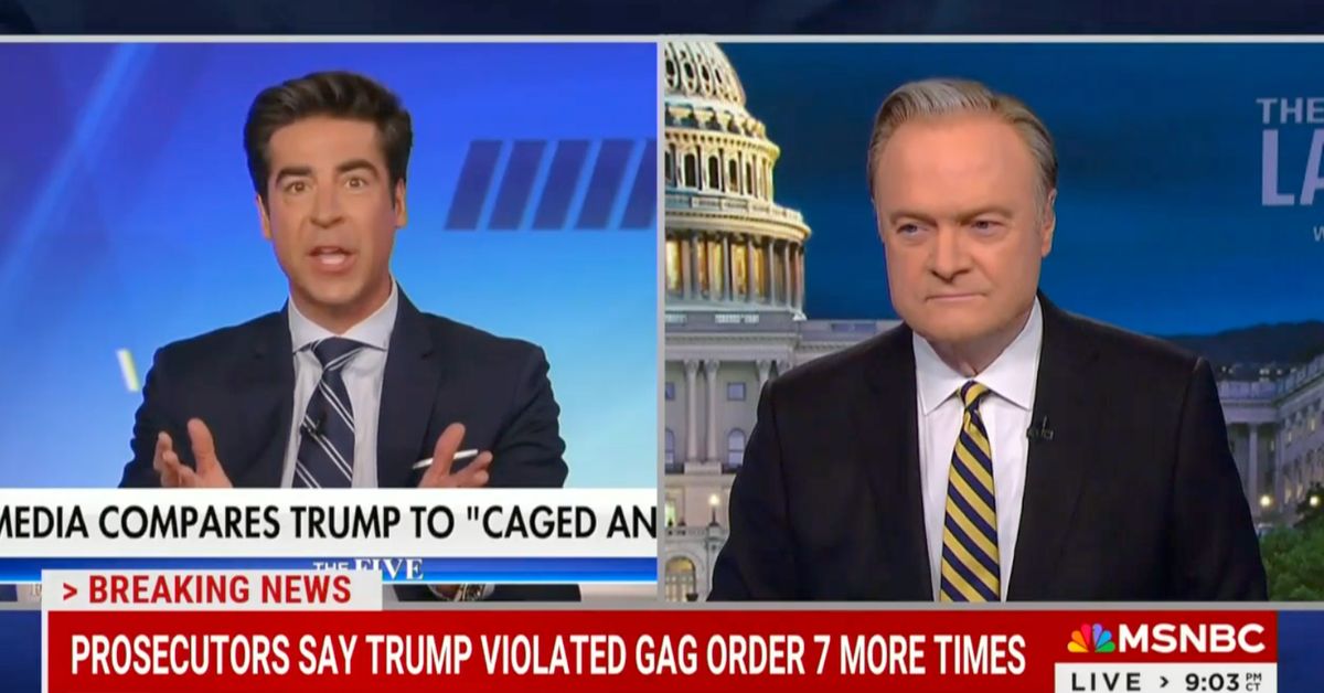 Lawrence O'Donnell Scorches Fox's 'Newest Liar' Jesse Watters Over Trump Jury Claim