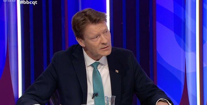 Richard Tice, leader of the Reform UK party, went on a rant about climate change last night