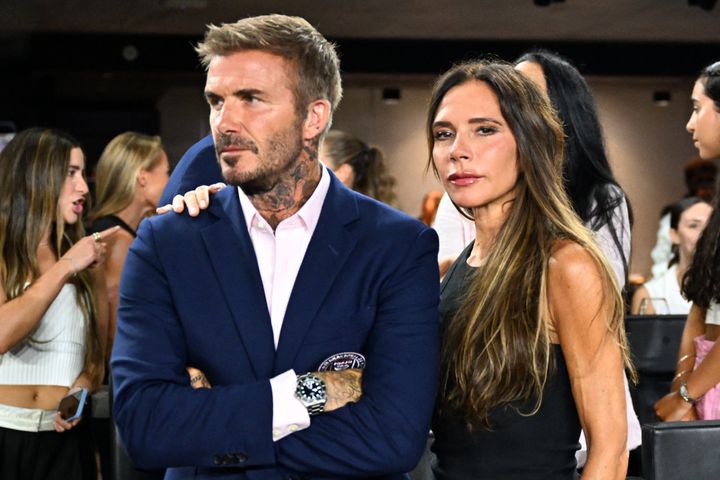 David and Victoria Beckham pictured together in 2023