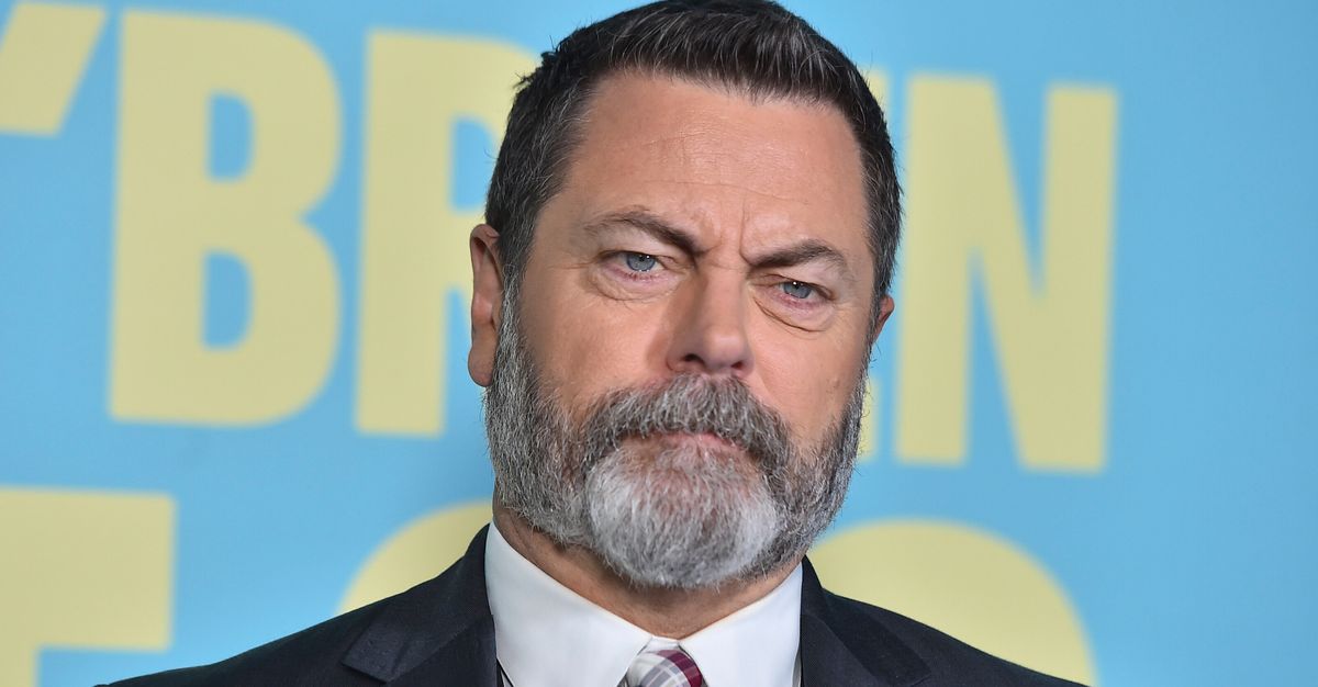 Nick Offerman Spills On Wild Time He Spent 'Whole Night' High In Jail