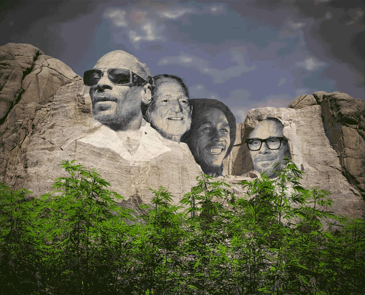 Marijuana Rushmore