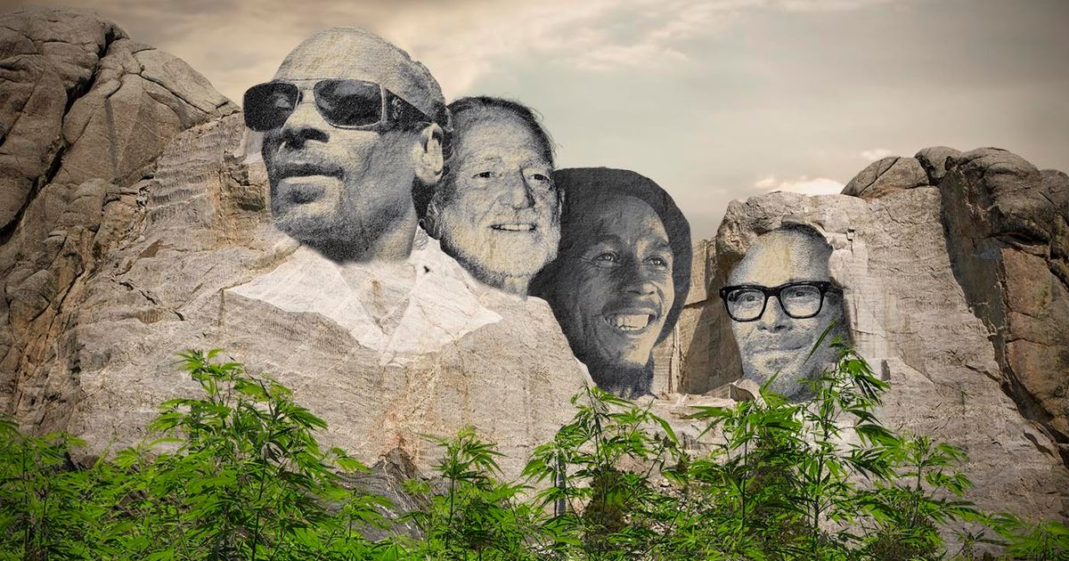 These Pot-Friendly Celebs Should Be On The Mount Rushmore Of Marijuana