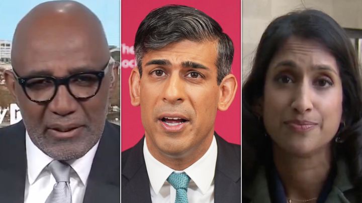 Trevor Phillips attacked Rishi Sunak's political skills in a robust interview with minister Claire Coutinho