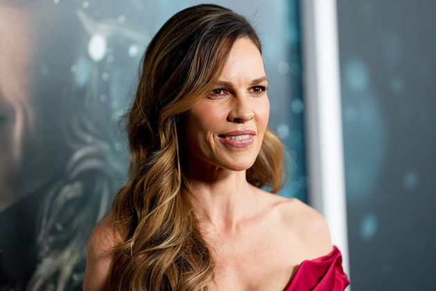 Hilary Swank pictured in February