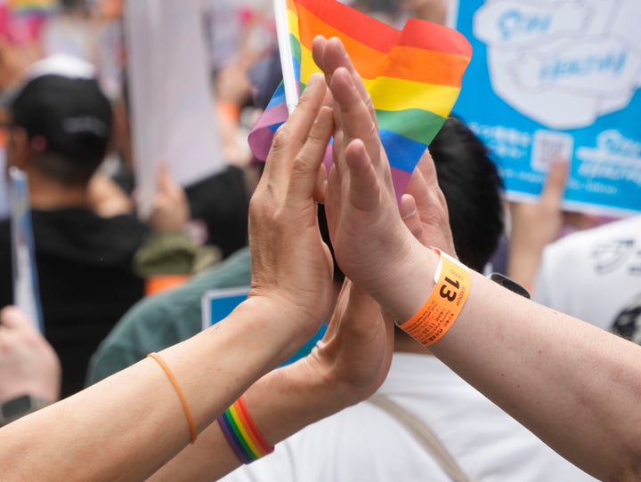 都内で開催された「東京レインボープライド2024」のパレード(東京都渋谷区)