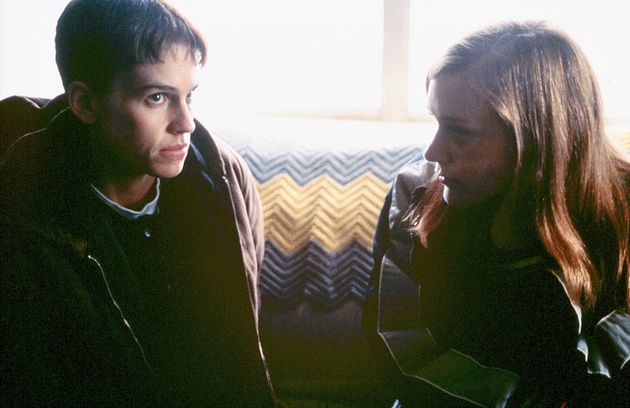 Hilary Swank and Chloë Sevigny in Boys Don't Cry
