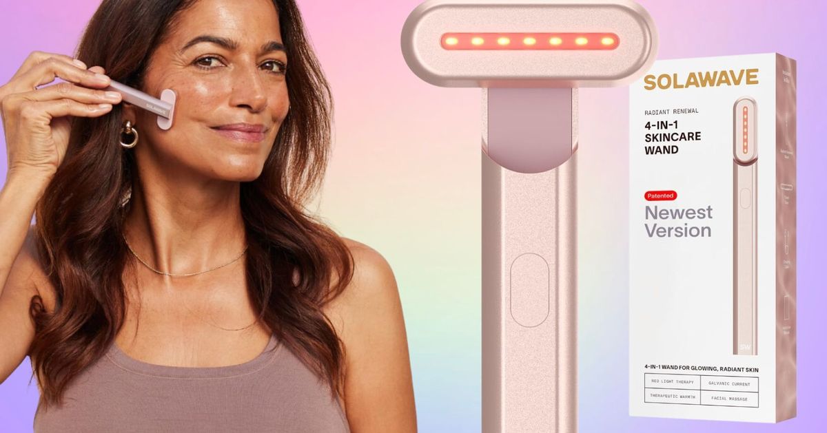 The Solawave Skin Care Wand Is Less Than $100 Right Now